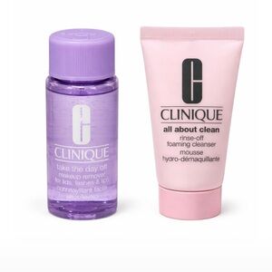 Clinique Travel Set Take The Day
Off Makeup Remover & AII
About Clean